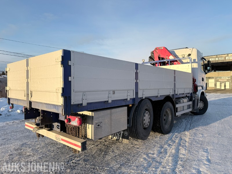 2004 Scania R420 6X2 Kranbil - HMF 1430 kran - NY EU! - Camión grúa: foto 4 2004 Scania R420 6X2 Kranbil - HMF 1430 kran - NY EU! - Camión grúa: foto 4