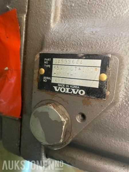 2005 Volvo Hydraulikkpumpe til Volvo EC180B - Excavadora: foto 2 2005 Volvo Hydraulikkpumpe til Volvo EC180B - Excavadora: foto 2