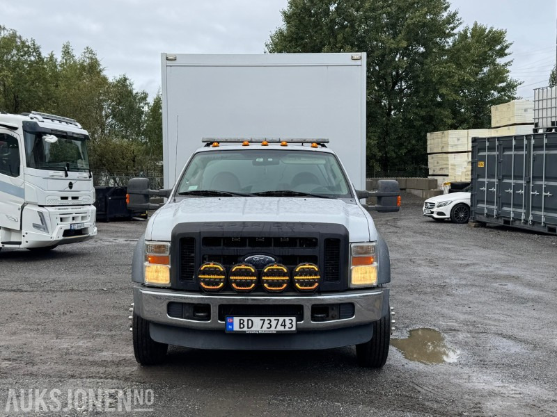 2008 Ford F-550 XL SuperDuty V8 PowerStroke, verkstedvogn/servicebil, Rioned spyleaggregat, Sortimo, fjernstyring, kraftuttak, EU til 06.2026! - Camión caja cerrada: foto 2 2008 Ford F-550 XL SuperDuty V8 PowerStroke, verkstedvogn/servicebil, Rioned spyleaggregat, Sortimo, fjernstyring, kraftuttak, EU til 06.2026! - Camión caja cerrada: foto 2