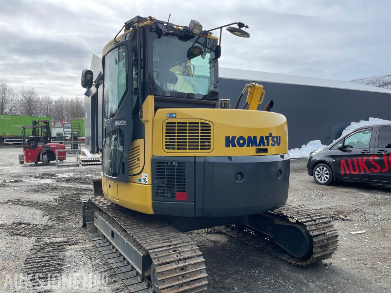 2011 Komatsu PC 78 US-8 Graver med Tiltrotator og tre skuffer - Excavadora: foto 4 2011 Komatsu PC 78 US-8 Graver med Tiltrotator og tre skuffer - Excavadora: foto 4