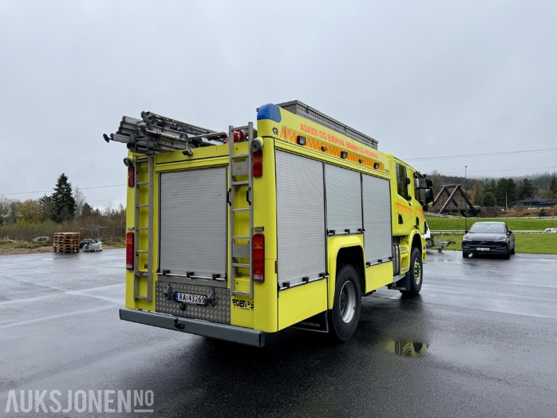 2011 Scania P400 4x4 - brannbil - mannskapsbil - godt utstyrt - nylig EU-godkjent - Camión de bomberos: foto 5 2011 Scania P400 4x4 - brannbil - mannskapsbil - godt utstyrt - nylig EU-godkjent - Camión de bomberos: foto 5