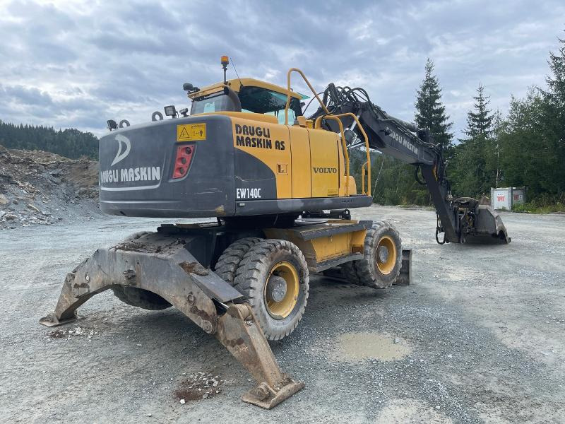 2011 Volvo EW140C Hjulgraver - VA-bom - Sentralsmøring - Bunkringspumpe - Engcon Tiltrotator med klype - Pusseskuffe - Excavadora: foto 4 2011 Volvo EW140C Hjulgraver - VA-bom - Sentralsmøring - Bunkringspumpe - Engcon Tiltrotator med klype - Pusseskuffe - Excavadora: foto 4
