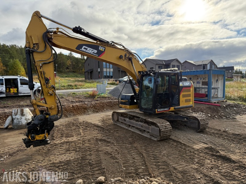 2015 Cat 320ELLR - 8900 timer - Leica GPS - Pusseskuffe - Tiltrotator - Excavadora: foto 1 2015 Cat 320ELLR - 8900 timer - Leica GPS - Pusseskuffe - Tiltrotator - Excavadora: foto 1