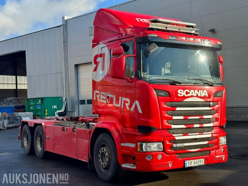 2015 Scania R490-6x2-Euro6T- Eu-godkjent til 01/26 - Km: 379186 - Camión multibasculante: foto 2 2015 Scania R490-6x2-Euro6T- Eu-godkjent til 01/26 - Km: 379186 - Camión multibasculante: foto 2