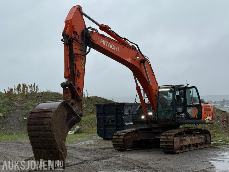 2016 Hitachi ZX350 - GPS - Pusseskuffe - Ripper - Tannskuffe - Excavadora: foto 1 2016 Hitachi ZX350 - GPS - Pusseskuffe - Ripper - Tannskuffe - Excavadora: foto 1