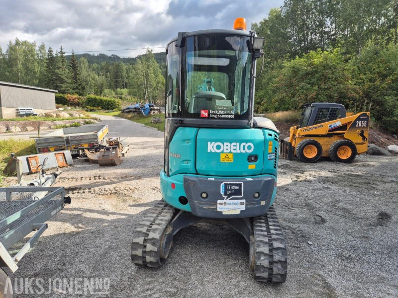 2016 Kobelco SK28SR-6, minigraver, 746 timer, AC - Miniexcavadora: foto 4 2016 Kobelco SK28SR-6, minigraver, 746 timer, AC - Miniexcavadora: foto 4