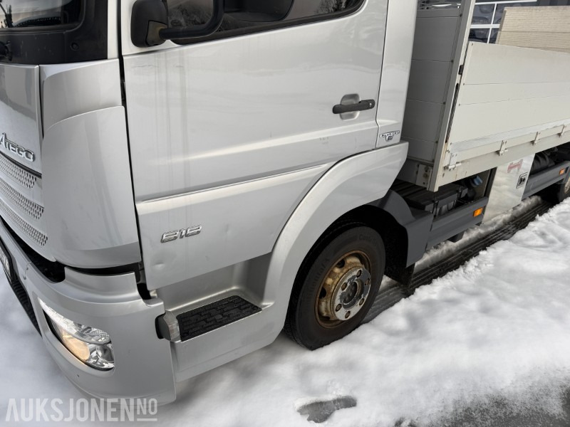 Camión caja abierta 2016 Mercedes-Benz Atego 816 planbil med Zepro løftelem - C1 førarkort - Eu godkjent: foto 10