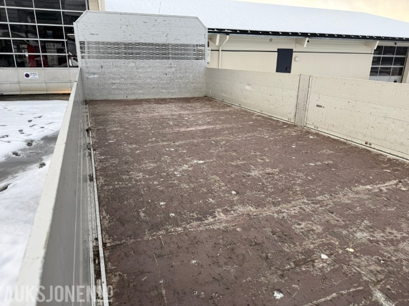 Camión caja abierta 2016 Mercedes-Benz Atego 816 planbil med Zepro løftelem - C1 førarkort - Eu godkjent: foto 16