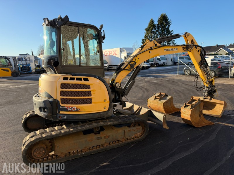 2016 Yanmar VIO57-U minigraver – Rototilt • 3 skuffer • Sentralsmøring • Kun 2 180 timer - Miniexcavadora: foto 5 2016 Yanmar VIO57-U minigraver – Rototilt • 3 skuffer • Sentralsmøring • Kun 2 180 timer - Miniexcavadora: foto 5