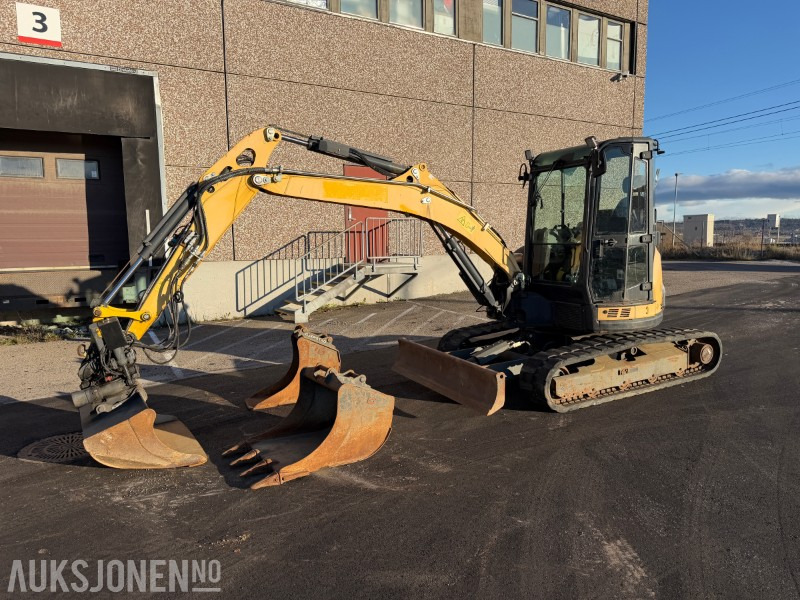 2016 Yanmar VIO57-U minigraver – Rototilt • 3 skuffer • Sentralsmøring • Kun 2 180 timer - Miniexcavadora: foto 2 2016 Yanmar VIO57-U minigraver – Rototilt • 3 skuffer • Sentralsmøring • Kun 2 180 timer - Miniexcavadora: foto 2