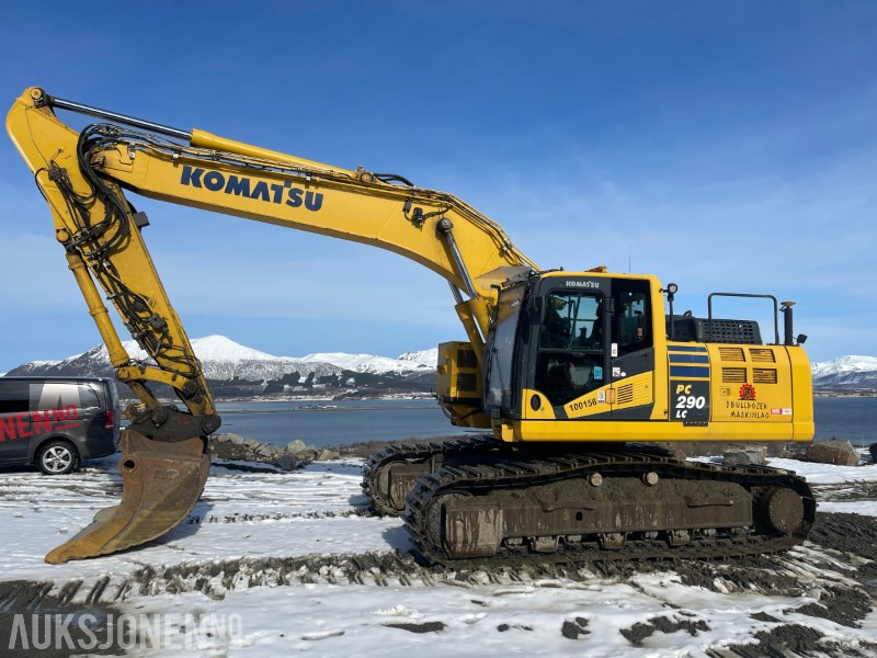 2017 Komatsu PC 290 LC Gravemaskin med Montabert CPA-295 bortårn*R8 Tiltrotator*3 skuffer*Leica GPS* - Perforadora: foto 3 2017 Komatsu PC 290 LC Gravemaskin med Montabert CPA-295 bortårn*R8 Tiltrotator*3 skuffer*Leica GPS* - Perforadora: foto 3