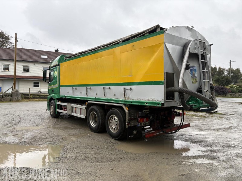 2017 Mercedes-Benz 2553 ACTROS container bil - Camión chasis: foto 5 2017 Mercedes-Benz 2553 ACTROS container bil - Camión chasis: foto 5