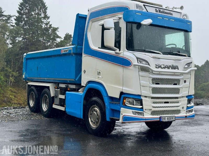 2018 Scania R-serie 6x4 - Tippbil - Eu-godkjent til 04/26 - Km: 387393 - Camión volquete: foto 2 2018 Scania R-serie 6x4 - Tippbil - Eu-godkjent til 04/26 - Km: 387393 - Camión volquete: foto 2