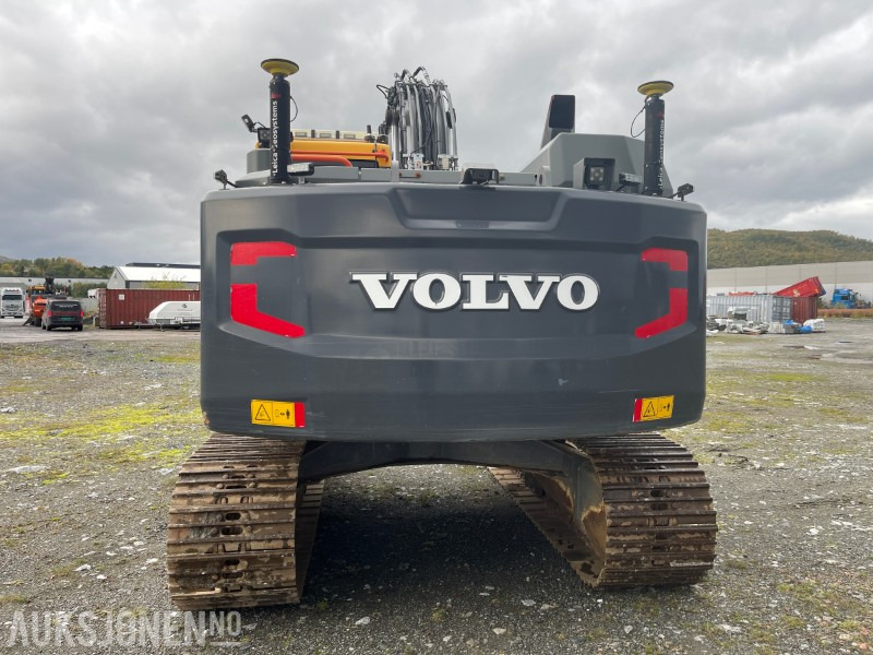 2018 Volvo EC 160 EL Gravemaskin med Engcon tiltrotator, Leica GPS, Sentralsmøring, Hk S60, 5327 timer - Excavadora: foto 5 2018 Volvo EC 160 EL Gravemaskin med Engcon tiltrotator, Leica GPS, Sentralsmøring, Hk S60, 5327 timer - Excavadora: foto 5