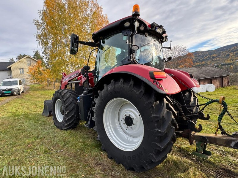 2019 CASE IH Maxxum 145 traktor med frontlaster / 40 km.t / 1354 timer - Tractor: foto 3 2019 CASE IH Maxxum 145 traktor med frontlaster / 40 km.t / 1354 timer - Tractor: foto 3