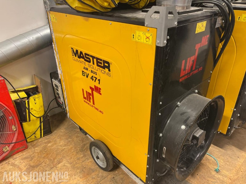 2019 Master BV 471S Dieselvarmer - Equipo de construcción: foto 1 2019 Master BV 471S Dieselvarmer - Equipo de construcción: foto 1