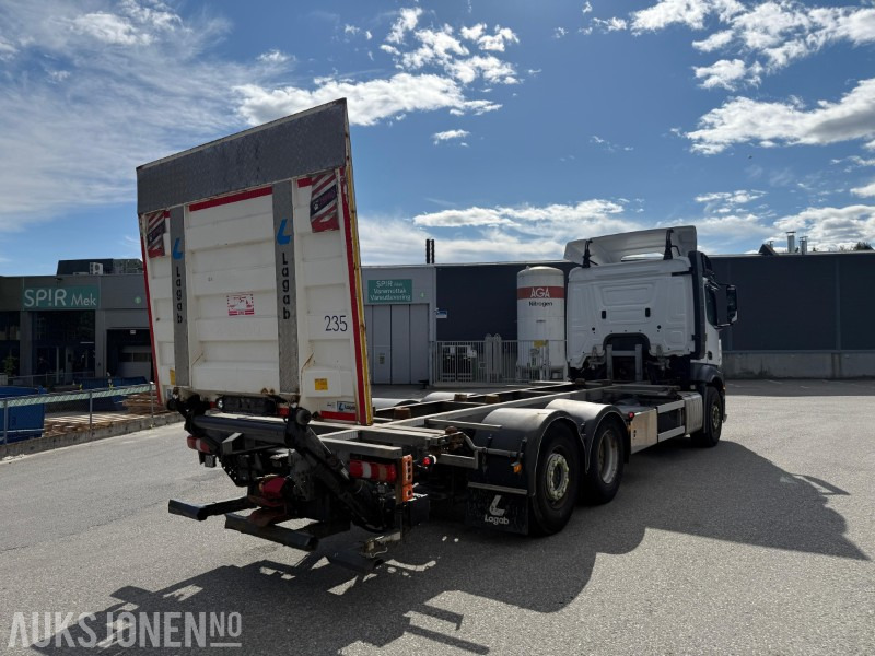 2019 Mercedes-Benz ACTROS 2553, containerbil, cruise, baklem, ryggekamera, ekstralys, 530hk - Camión portacontenedore/ Intercambiable: foto 5 2019 Mercedes-Benz ACTROS 2553, containerbil, cruise, baklem, ryggekamera, ekstralys, 530hk - Camión portacontenedore/ Intercambiable: foto 5
