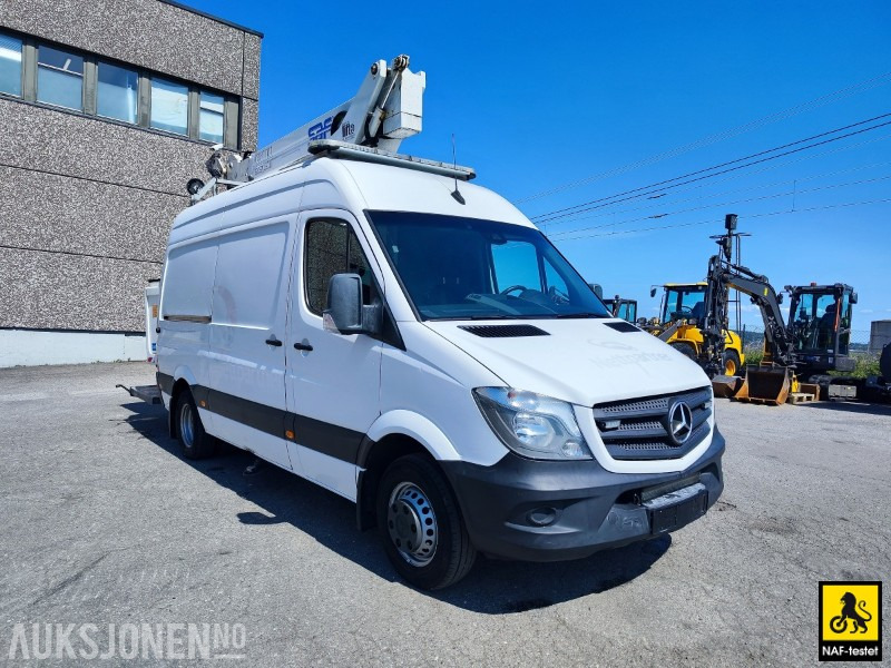2019 Mercedes-Benz Sprinter med SAFI SCJ 14 14m personløfter - Plataforma elevadora: foto 4 2019 Mercedes-Benz Sprinter med SAFI SCJ 14 14m personløfter - Plataforma elevadora: foto 4