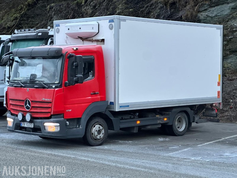 2020 MERCEDES-BENZ ATEGO 818 skapbil - varme i skap - Camión caja cerrada: foto 1 2020 MERCEDES-BENZ ATEGO 818 skapbil - varme i skap - Camión caja cerrada: foto 1