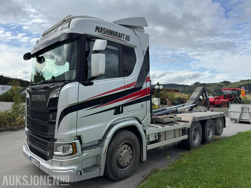 2020 Scania R650 krokbil EURO 6, 8X4 - Camión multibasculante: foto 1 2020 Scania R650 krokbil EURO 6, 8X4 - Camión multibasculante: foto 1