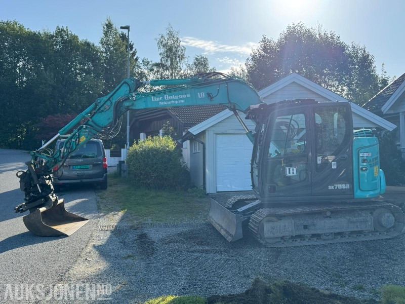 2022 Kobelco SK75SR-7 gravemaskin / 954 timer - Excavadora: foto 2 2022 Kobelco SK75SR-7 gravemaskin / 954 timer - Excavadora: foto 2