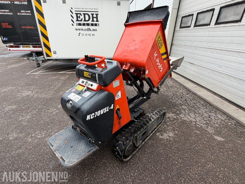 2022 Kubota KC70 minidumper - 7kW - 3600 rpm - Beltebredder - Dúmper: foto 5 2022 Kubota KC70 minidumper - 7kW - 3600 rpm - Beltebredder - Dúmper: foto 5