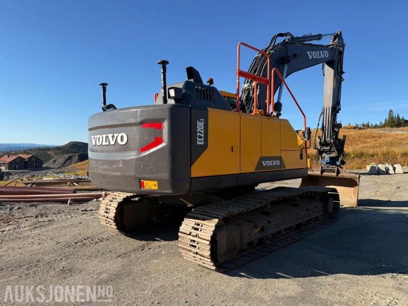 2022 Volvo EC220ELL - SMP TILTROTATOR-GPS-SERVICEHISTORIKK - 3013T - Excavadora: foto 5 2022 Volvo EC220ELL - SMP TILTROTATOR-GPS-SERVICEHISTORIKK - 3013T - Excavadora: foto 5