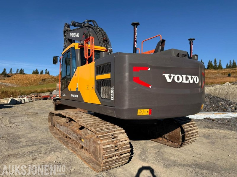 2022 Volvo EC220ELL - SMP TILTROTATOR-GPS-SERVICEHISTORIKK - 3013T - Excavadora: foto 4 2022 Volvo EC220ELL - SMP TILTROTATOR-GPS-SERVICEHISTORIKK - 3013T - Excavadora: foto 4