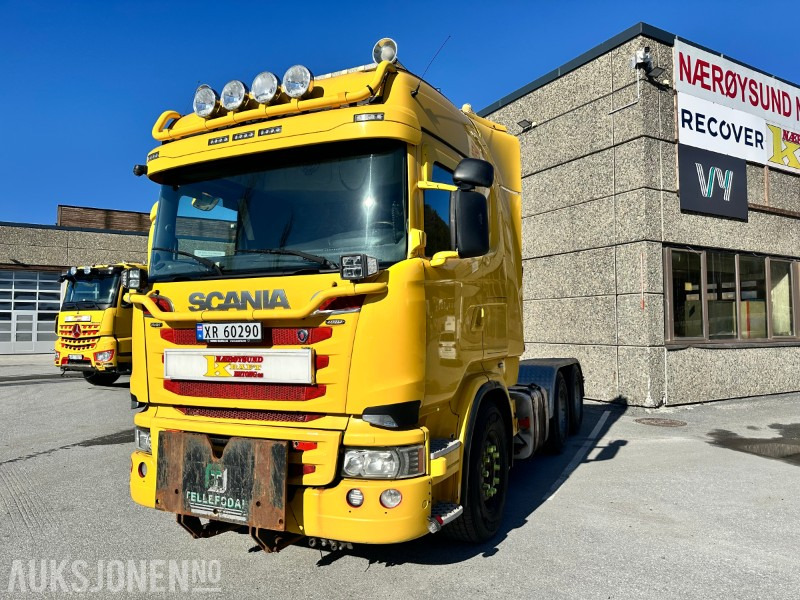 2014 Scania R730 6x4 brøyterigget kombibil - tippkasse - opptrekt - Cabeza tractora: foto 2 2014 Scania R730 6x4 brøyterigget kombibil - tippkasse - opptrekt - Cabeza tractora: foto 2
