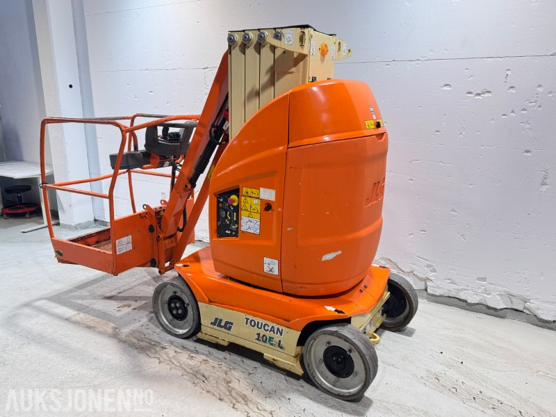 2018 JLG Toucan 10E Mastelift - 10 meter løftehøyde - Equipo de manutención: foto 3 2018 JLG Toucan 10E Mastelift - 10 meter løftehøyde - Equipo de manutención: foto 3