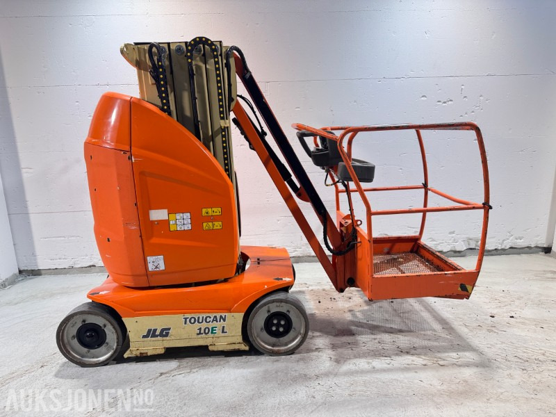 2018 JLG Toucan 10E Mastelift - 10 meter løftehøyde - Equipo de manutención: foto 5 2018 JLG Toucan 10E Mastelift - 10 meter løftehøyde - Equipo de manutención: foto 5