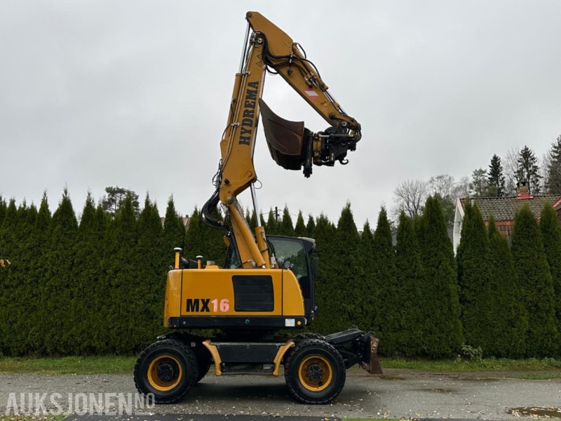 Hydrema MX16 – 2014 – Engcon EC219 – Xsite PRO – 9 142 timer – Trilleborg dekk - Excavadora: foto 4 Hydrema MX16 – 2014 – Engcon EC219 – Xsite PRO – 9 142 timer – Trilleborg dekk - Excavadora: foto 4