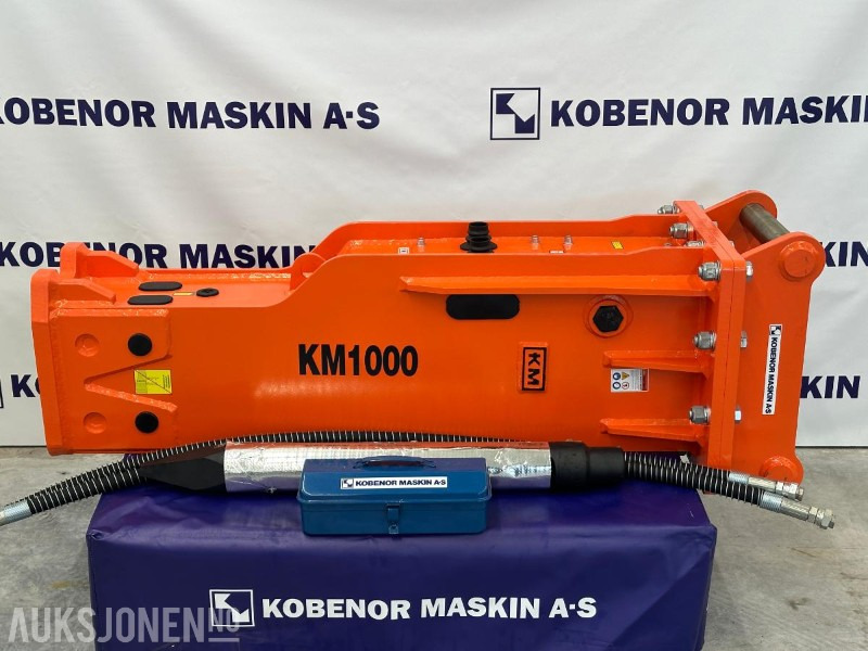NY KM 1000 PIGGHAMMER s60-FESTE CE merket GARANTI - Implemento para Maquinaria de construcción: foto 1 NY KM 1000 PIGGHAMMER s60-FESTE CE merket GARANTI - Implemento para Maquinaria de construcción: foto 1