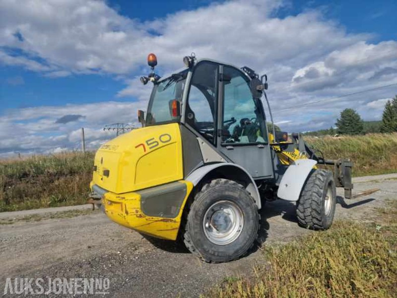 Kramer Allrad 750 kompakt hjullaster med 2 stk skuffer og pallegafler / 1765 timer - Cargadora de ruedas: foto 3 Kramer Allrad 750 kompakt hjullaster med 2 stk skuffer og pallegafler / 1765 timer - Cargadora de ruedas: foto 3
