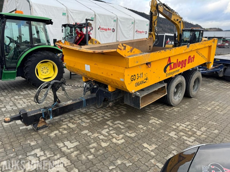 2014 Gigant GD 3-11 dumperhenger med kulekobling - Maquinaria agrícola: foto 1 2014 Gigant GD 3-11 dumperhenger med kulekobling - Maquinaria agrícola: foto 1