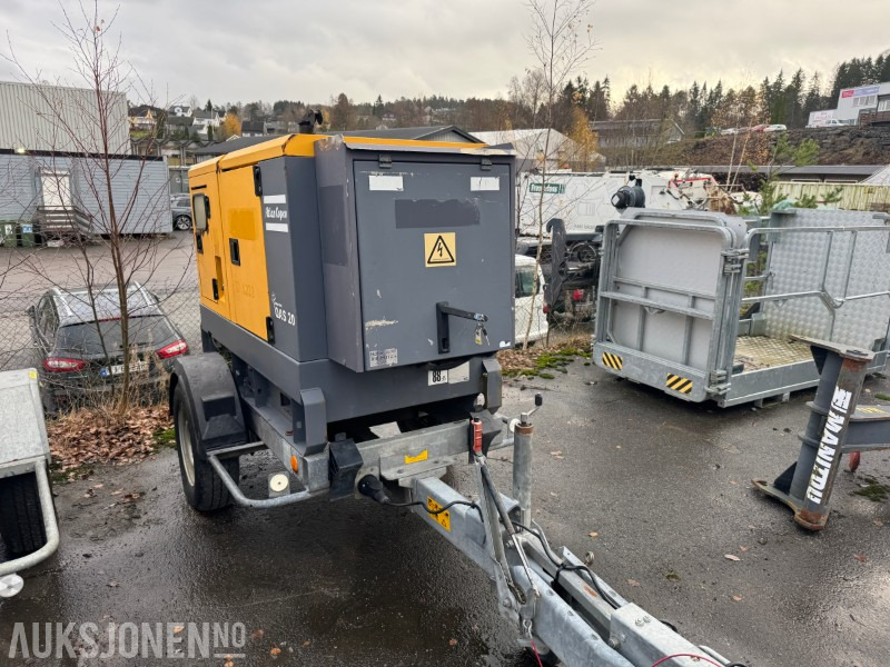 2010 Atlas Copco Atlas Copco QAS 20 - Strømaggregat 20 kVA, 400/230V - Maquinaria industrial: foto 4 2010 Atlas Copco Atlas Copco QAS 20 - Strømaggregat 20 kVA, 400/230V - Maquinaria industrial: foto 4