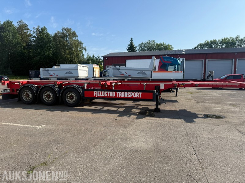 2020 | Kel-Berg C300V 3-akslet containerchassis | Meget god stand | EU-godkjent til 11/2025 - Remolque: foto 1 2020 | Kel-Berg C300V 3-akslet containerchassis | Meget god stand | EU-godkjent til 11/2025 - Remolque: foto 1