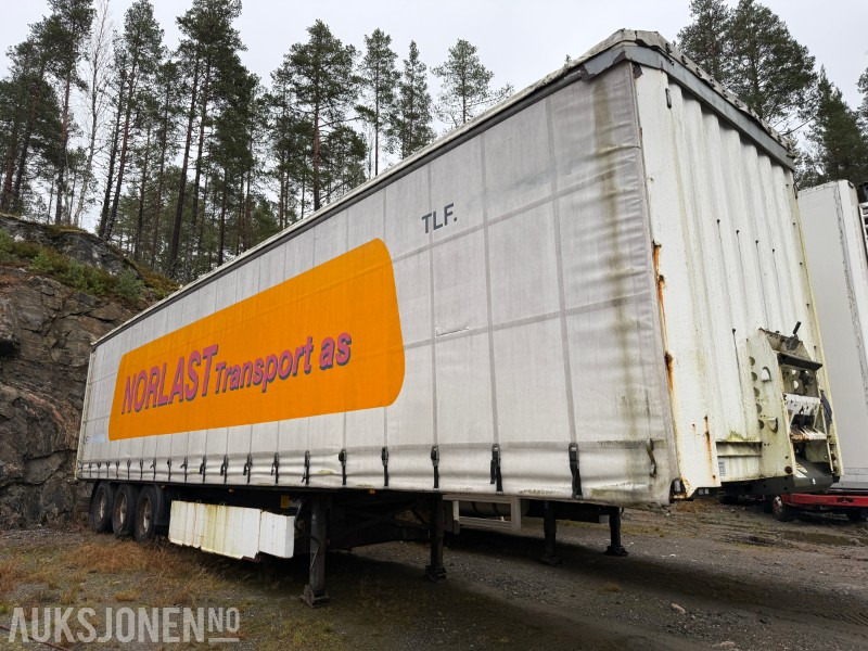 Krone Profi Liner Nordic SD kapellsemi – hevbart tak – medbringertruck-feste – åpning begge sider - Remolque: foto 3 Krone Profi Liner Nordic SD kapellsemi – hevbart tak – medbringertruck-feste – åpning begge sider - Remolque: foto 3