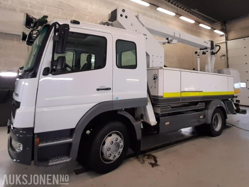 2006 Mercedes-Benz 1223/36AT LIFT BIL NYLIG EU OK OG sertifisert Arbeidshøyde 17m - Vehículo municipal: foto 1 2006 Mercedes-Benz 1223/36AT LIFT BIL NYLIG EU OK OG sertifisert Arbeidshøyde 17m - Vehículo municipal: foto 1