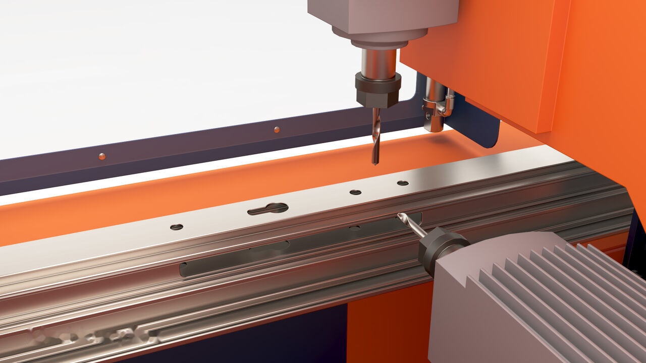 Wise Service Center for automatic milling of aluminum profiles WS710 - Máquina herramienta: foto 4 Wise Service Center for automatic milling of aluminum profiles WS710 - Máquina herramienta: foto 4