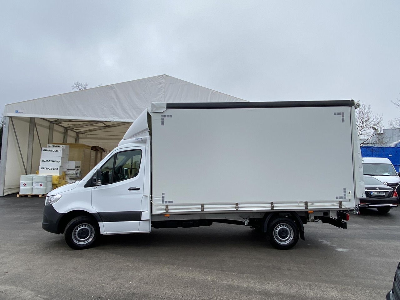 MERCEDES BENZ SPRINTER 317 CDI 170PS 1+2 PRITSCHE PLANE 4100MM - Furgoneta con lona: foto 3 MERCEDES BENZ SPRINTER 317 CDI 170PS 1+2 PRITSCHE PLANE 4100MM - Furgoneta con lona: foto 3