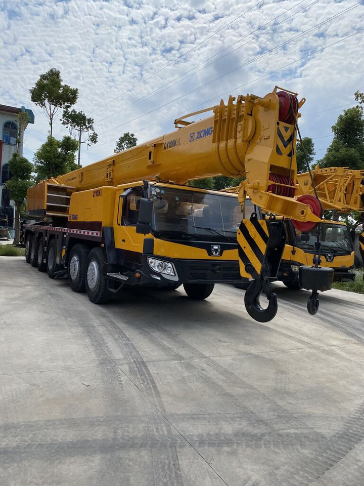 Leasing de XCMG 100 Ton used truck crane QY100 with 68 meter telescopic boom on sale XCMG 100 Ton used truck crane QY100 with 68 meter telescopic boom on sale: foto 7
