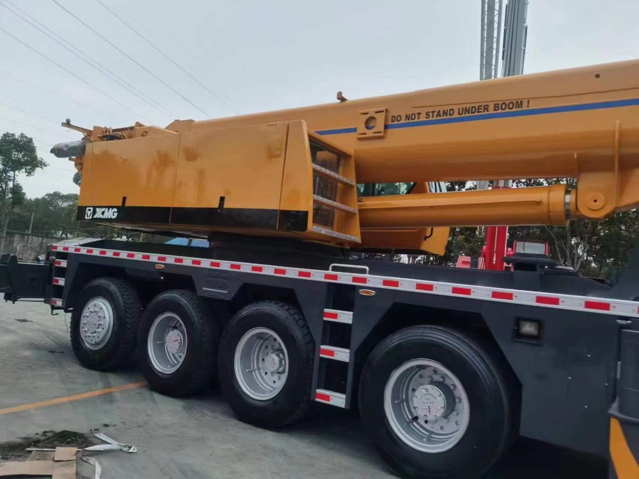 Leasing de XCMG 100 Ton used truck crane QY100 with 68 meter telescopic boom on sale XCMG 100 Ton used truck crane QY100 with 68 meter telescopic boom on sale: foto 11