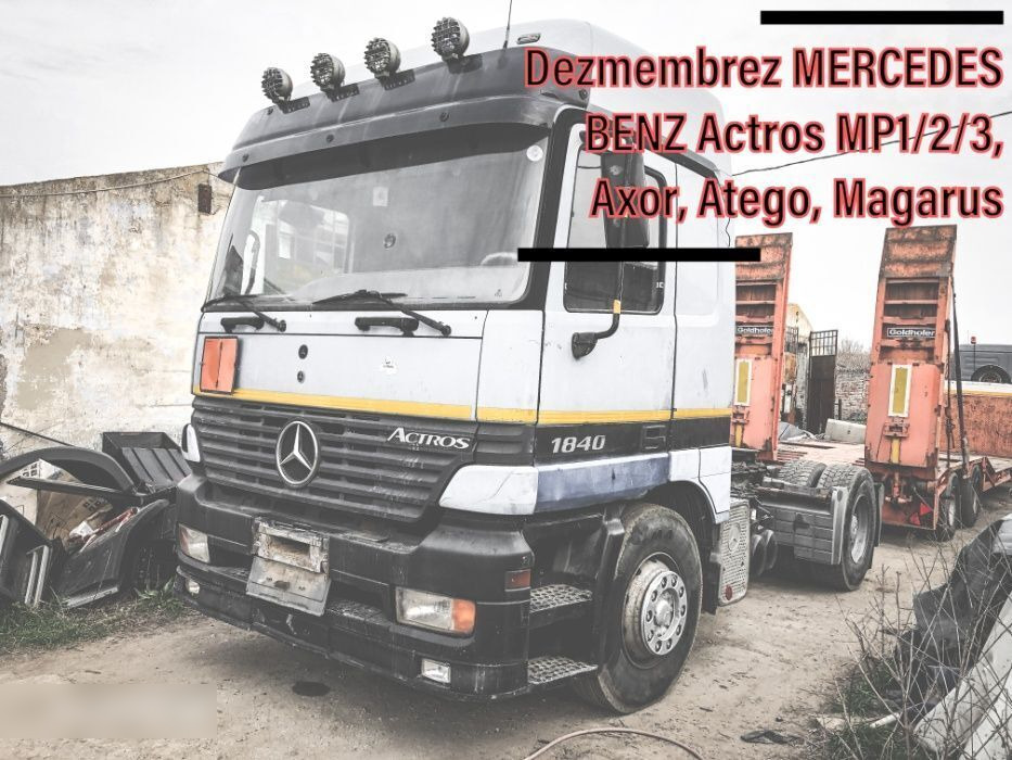 Mercedes-Benz Actros MP1 MP2 MP3 / AXOR /ATEGO / MA - Cabeza tractora: foto 1 Mercedes-Benz Actros MP1 MP2 MP3 / AXOR /ATEGO / MA - Cabeza tractora: foto 1