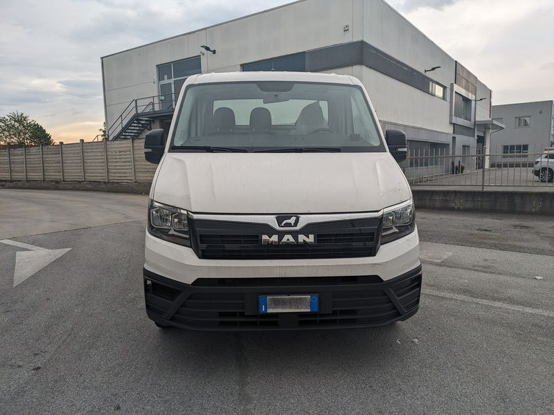 CASSONE FISSO MAN TGE USATO KM 0 TGE 3.180 4X2F SB - Furgoneta caja abierta: foto 2 CASSONE FISSO MAN TGE USATO KM 0 TGE 3.180 4X2F SB - Furgoneta caja abierta: foto 2