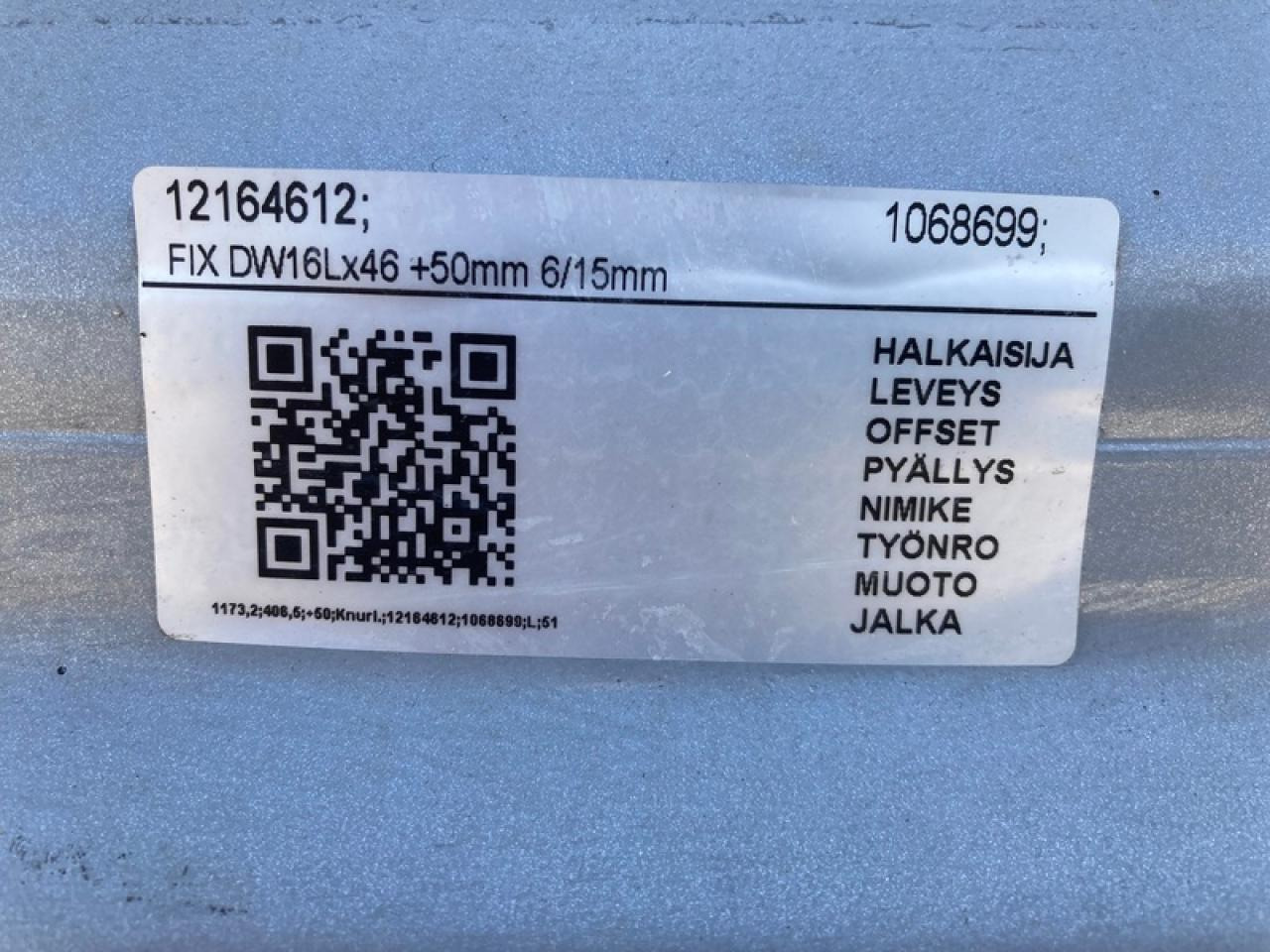 FELGEN HORSCH LEEB GS 16X46" - Llanta para Maquinaria agrícola: foto 4 FELGEN HORSCH LEEB GS 16X46" - Llanta para Maquinaria agrícola: foto 4