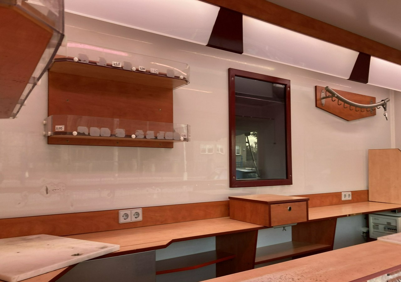 Remolque venta ambulante Inna Inny Autosklep wędlin Gastronomiczna food truck foodtruck sklep 2004: foto 14