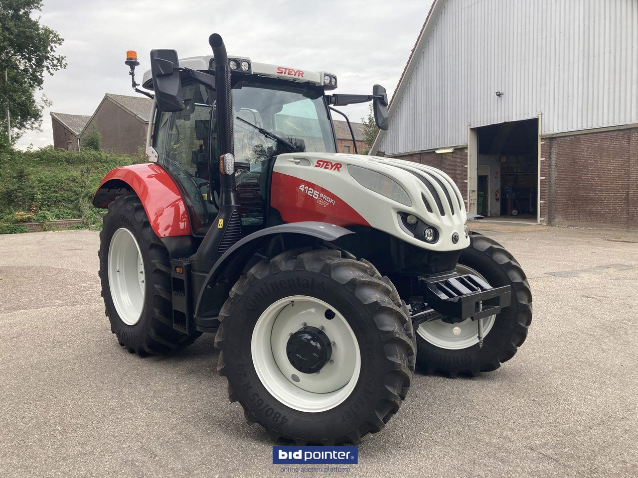 Steyr 4125 profi CVT - Tractor: foto 5 Steyr 4125 profi CVT - Tractor: foto 5