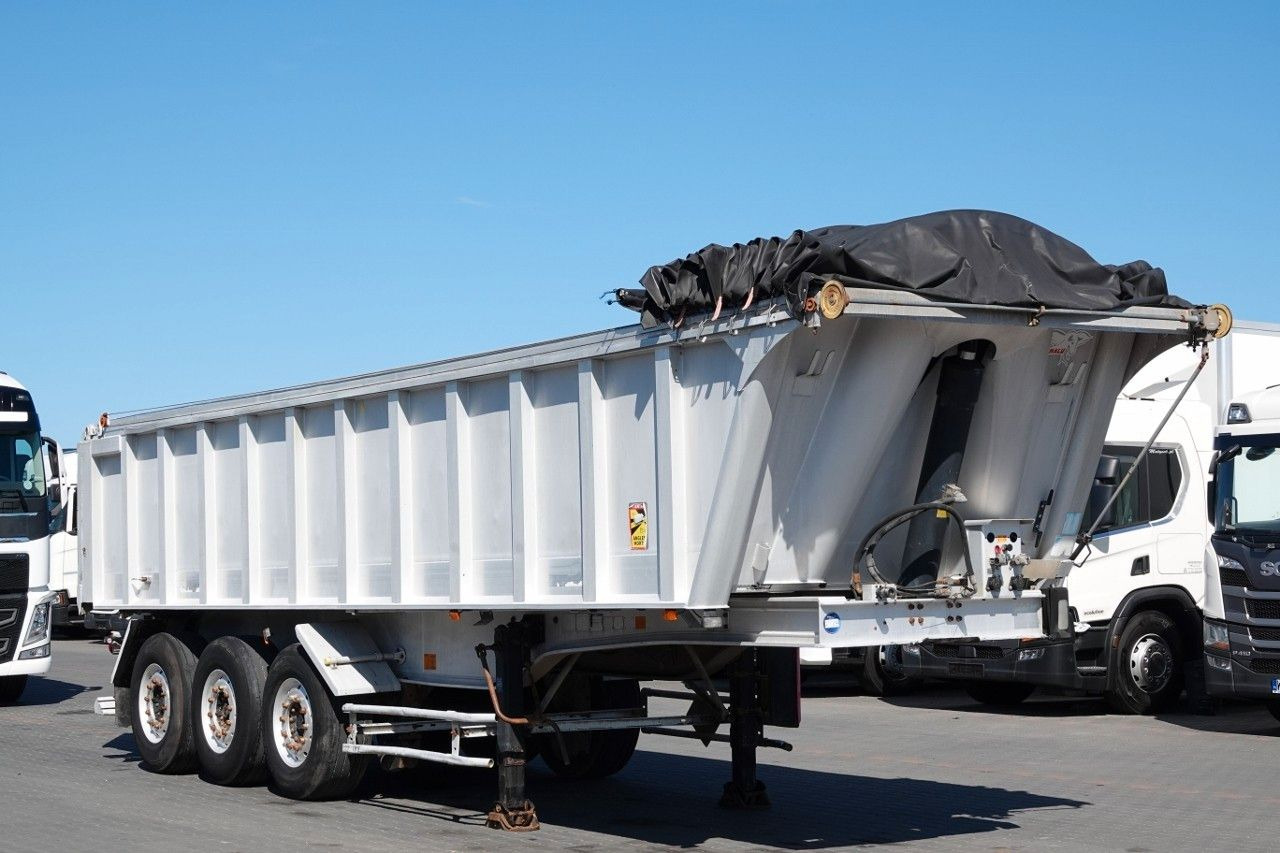 Benalu WYWROTKA / 25 m3 / ALUMINIOWA / OŚ PODNOSZONA / - Semirremolque volquete: foto 4 Benalu WYWROTKA / 25 m3 / ALUMINIOWA / OŚ PODNOSZONA / - Semirremolque volquete: foto 4