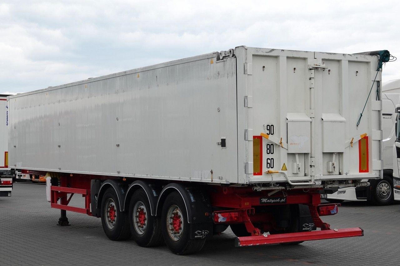 Benalu WYWROTKA 49 m3 / ALUMINIOWA MULDA / KLAPO -DRZWI - Semirremolque volquete: foto 5 Benalu WYWROTKA 49 m3 / ALUMINIOWA MULDA / KLAPO -DRZWI - Semirremolque volquete: foto 5